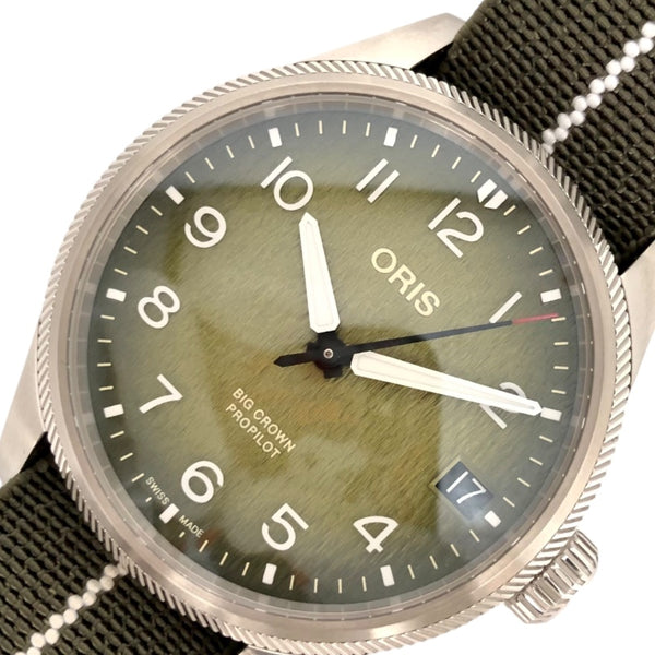 オリス ORIS オカバンゴ　エアレスキュー　リミテッドエディション 0175177614187 シルバー ステンレススチール メンズ 腕時計