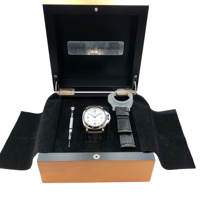 パネライ PANERAI ルミノールベース44mm PAM00114 ステンレススチール メンズ 腕時計 | 中古ブランドリユースショップ  OKURA(おお蔵)