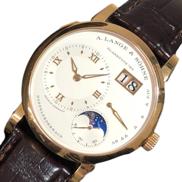 ランゲ＆ゾーネ A.LANGE&SOHNE ランゲ1・ムーンフェイズ LSLS1924AD 192.032 K18ピンクゴールド メンズ 腕時計