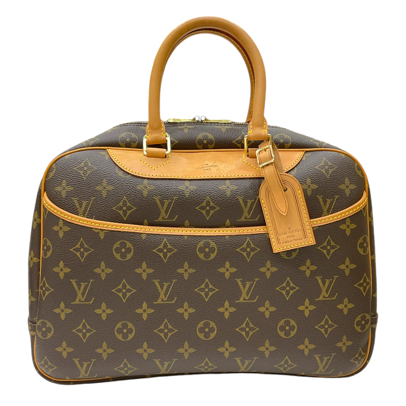 ルイ・ヴィトン LOUIS VUITTON ドーヴィル M47270 ブラウン モノグラム・キャンバス/レザー レディース ハンドバッグ