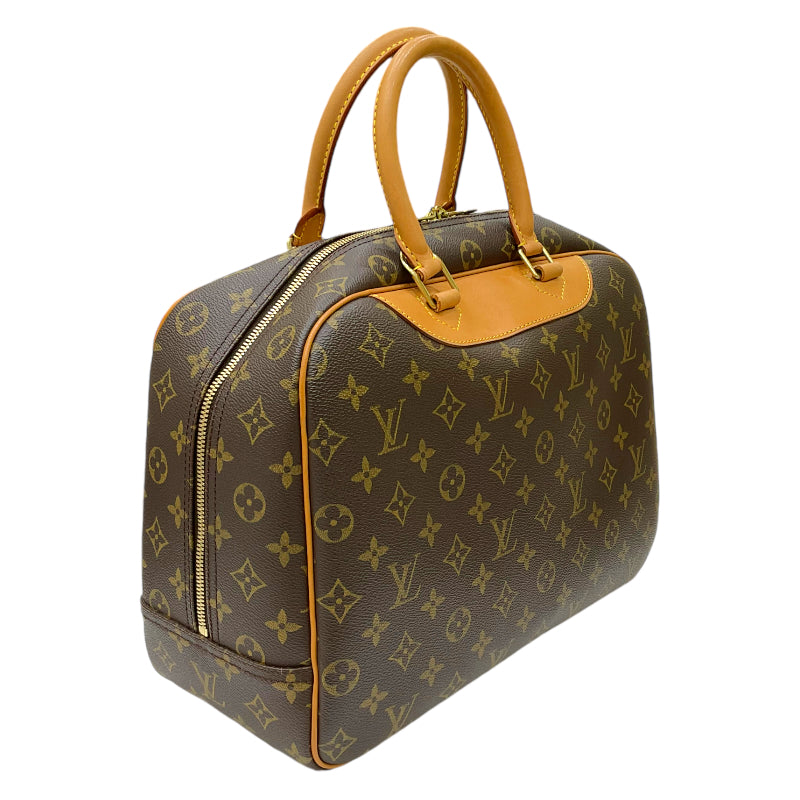 ルイ・ヴィトン LOUIS VUITTON ドーヴィル M47270 ブラウン モノグラム・キャンバス/レザー レディース ハンドバッグ