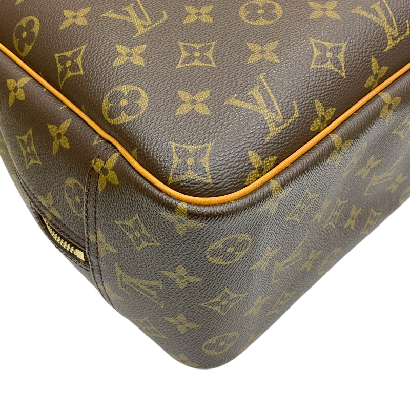 リョウ【美品】ルイヴィトン モノグラム ドーヴィル ハンドバッグ ブラウン ルイ ヴィトン / LOUIS VUITTON モノグラム ドーヴィル ブラウン