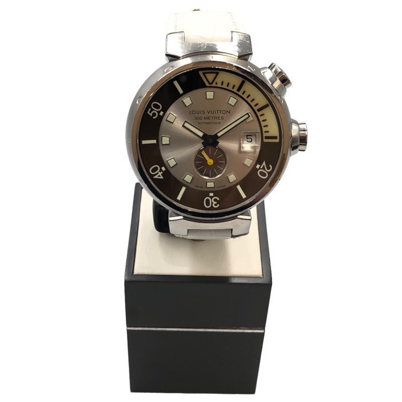 ルイ・ヴィトン LOUIS VUITTON タンブールダイビング Q103M ステンレススチール メンズ 腕時計 | 中古ブランドリユースショップ  OKURA(おお蔵)
