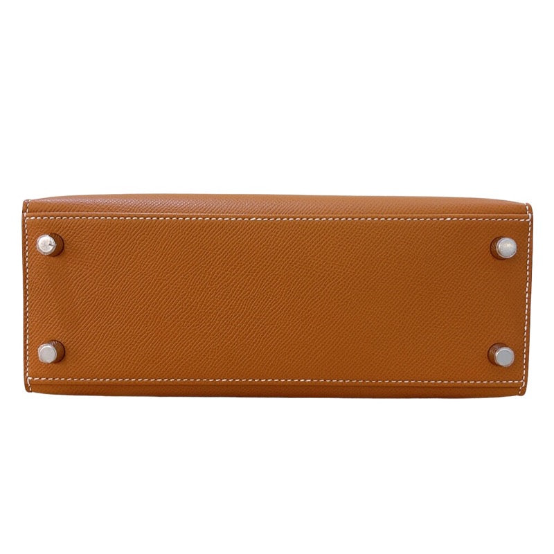 HERMES エルメス ベルト ケリー18 ブラック ゴールド金具 ヴォー
