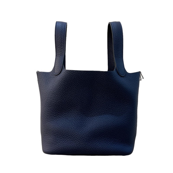 ノブユキオウ様　ピコタンロックPM ブルーニュイ エルメス HERMES ピコタンロックPM Z刻印（2021年製） ブルーニュイ