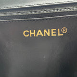 シャネル CHANEL 2WAY バニティバッグ A01999 ブラック GD金具 キャビア レディース ショルダーバッグ