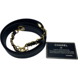 シャネル CHANEL 2WAY バニティバッグ A01999 ブラック GD金具 キャビア レディース ショルダーバッグ