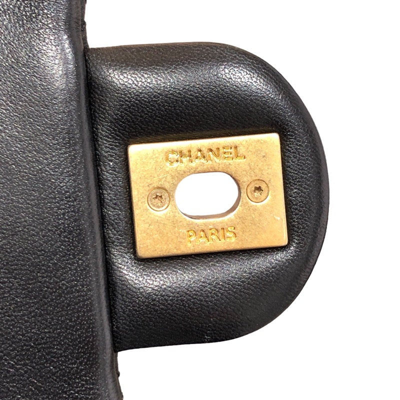 シャネル CHANEL ミニマトラッセ18 AS2379 ブラック/GD金具 ラムスキン レディース ショルダーバッグ