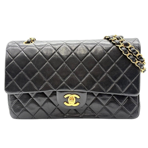 シャネル CHANEL マトラッセ25 A01112 ブラック ゴールド金具 ラムスキン レディース ショルダーバッグ