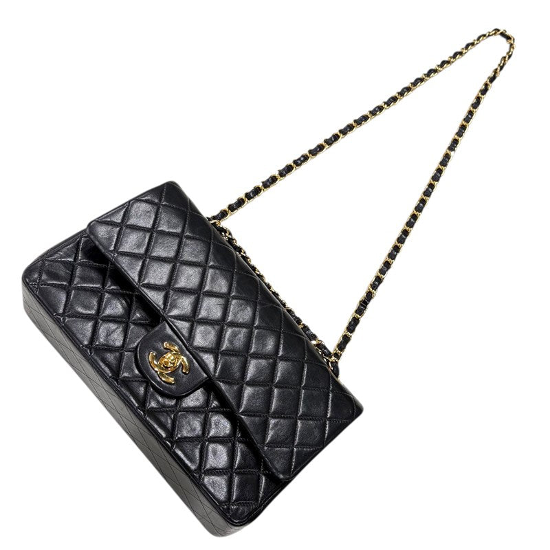 シャネル CHANEL マトラッセ25 A01112 ブラック ゴールド金具 ラムスキン レディース ショルダーバッグ