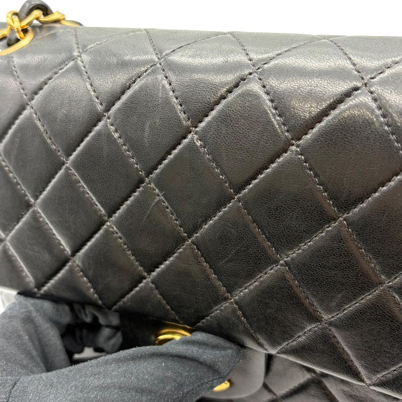 シャネル CHANEL マトラッセ25 A01112 ブラック ゴールド金具 ラムスキン レディース ショルダーバッグ