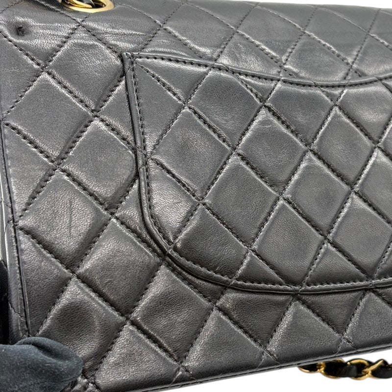シャネル CHANEL マトラッセ25 A01112 ブラック ゴールド金具 ラムスキン レディース ショルダーバッグ