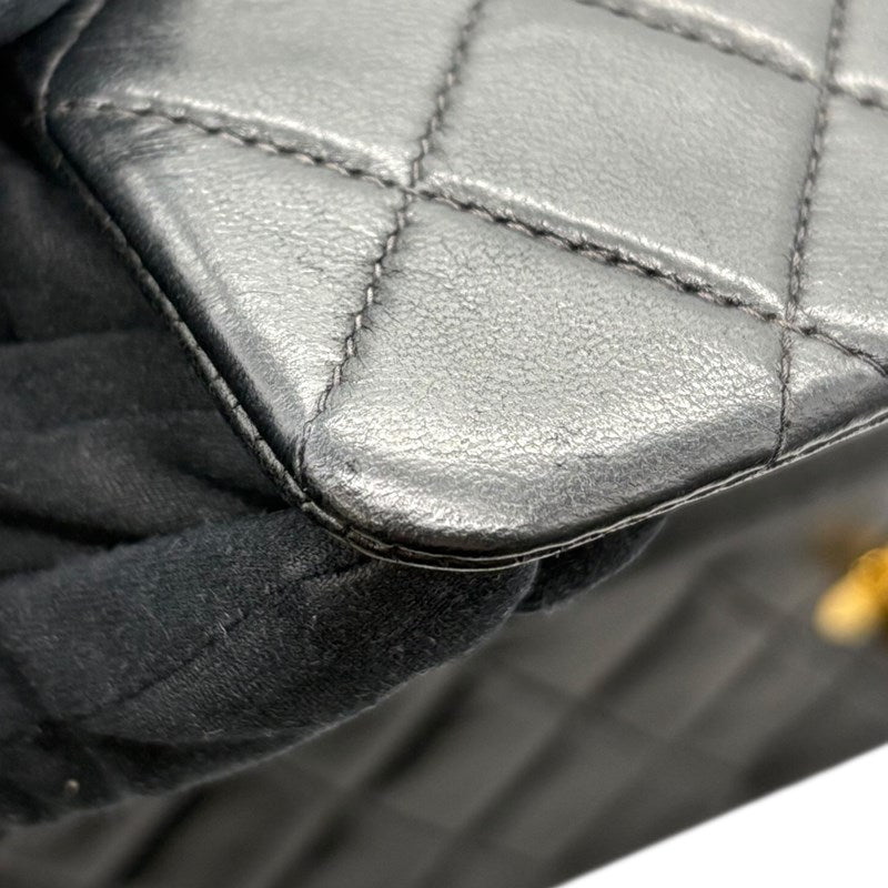シャネル CHANEL マトラッセ25 A01112 ブラック ゴールド金具 ラムスキン レディース ショルダーバッグ