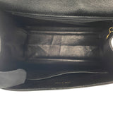 シャネル CHANEL ツイストショルダーバッグ 5番台 ブラック　GD金具 キャビア レディース ショルダーバッグ