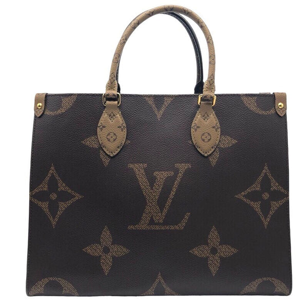 ルイ・ヴィトン LOUIS VUITTON オンザゴーMM M45321 モノグラム/モノグラム・リバース モノグラム・キャンバス、モノグラム・リバース キャンバス レディース トートバッグ