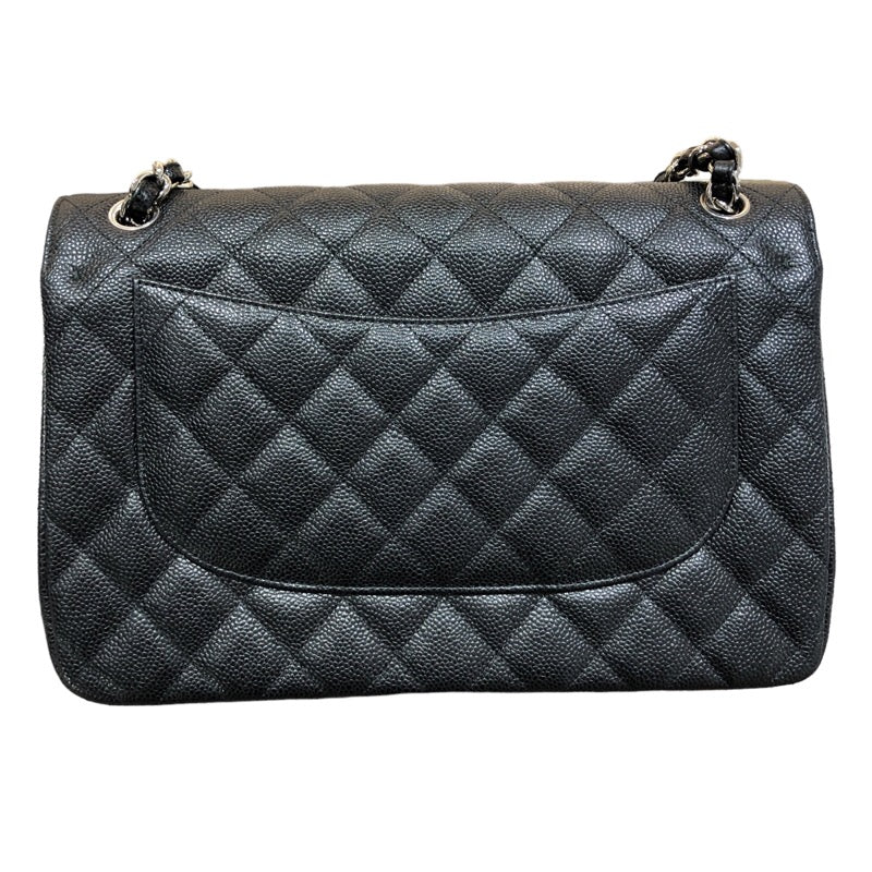 シャネル CHANEL マトラッセ30 A58600 ブラック/SV金具 キャビアスキン レディース ショルダーバッグ