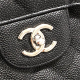 シャネル CHANEL マトラッセ30 A58600 ブラック/SV金具 キャビアスキン レディース ショルダーバッグ