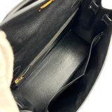 エルメス HERMES ケリー32 外縫い □A刻印　(1997年製) ブラック ゴールド金具 アルデンヌ レディース ハンドバッグ