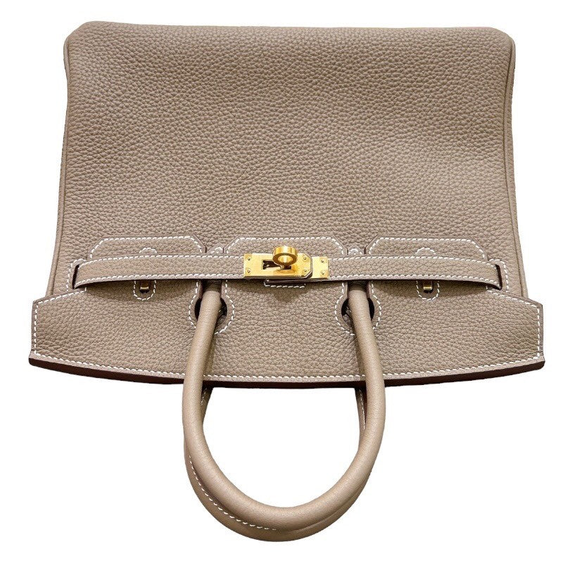 エルメス HERMES バーキン25 B刻印 エトゥープ・ゴールド金具