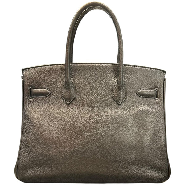 エルメス HERMES バーキン30 T刻 ブラック ゴールド金具 トリヨン レディース ハンドバッグ