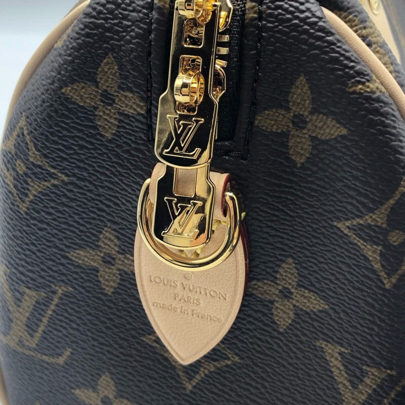 ルイ・ヴィトン LOUIS VUITTON スピーディ・バンドリエール20 M46234 ブラウン×GD金具 キャンバス レディース ショルダーバッグ