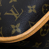 ルイ・ヴィトン LOUIS VUITTON メニルモンタンMM M40473 ブラウン モノグラムキャンバス レディース ショルダーバッグ