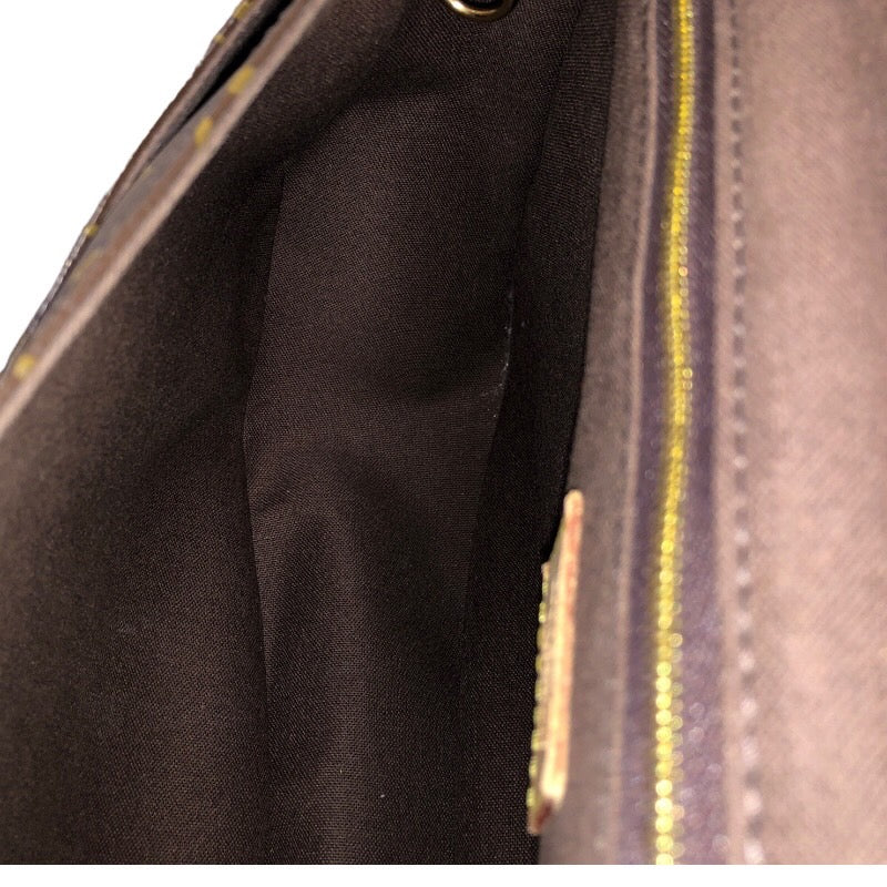 ルイ・ヴィトン LOUIS VUITTON メニルモンタンMM M40473 ブラウン モノグラムキャンバス レディース ショルダーバッグ