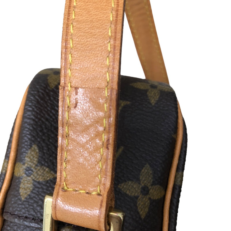 ルイ・ヴィトン LOUIS VUITTON ポシェット・シテ M51183 ブラウン PVC レディース ショルダーバッグ