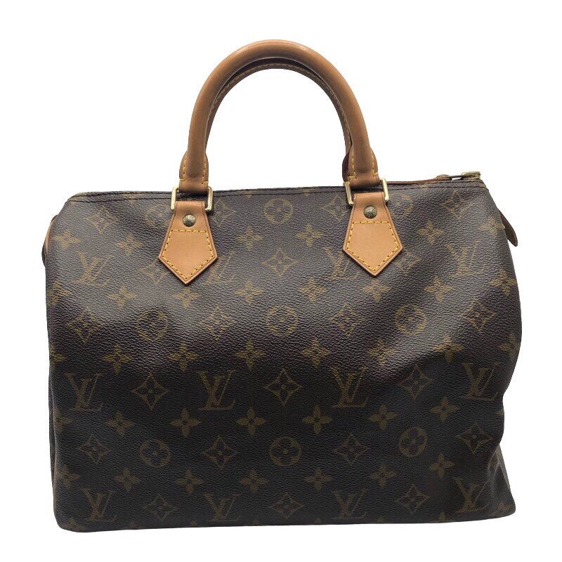 ルイ・ヴィトン LOUIS VUITTON スピーディ30 M41526 ブラウン×GD金具 モノグラム・キャンバス レディース ハンドバッグ