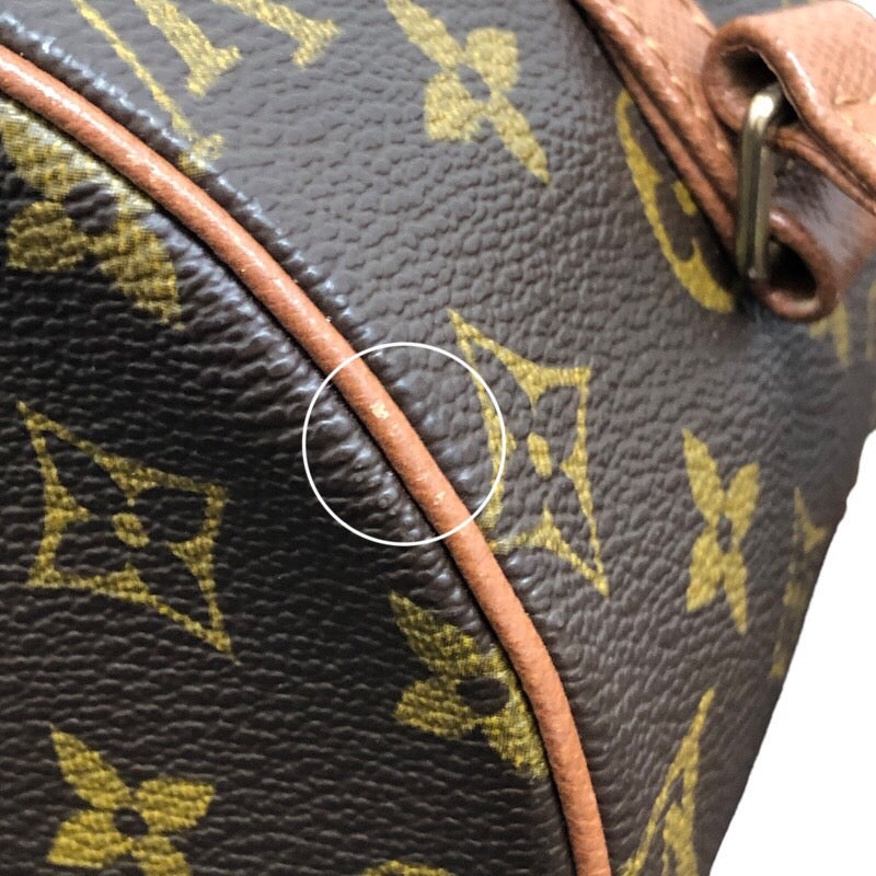 ルイ・ヴィトン LOUIS VUITTON パピヨンPM M51365 ブラウン モノグラムキャンバス レディース ハンドバッグ
