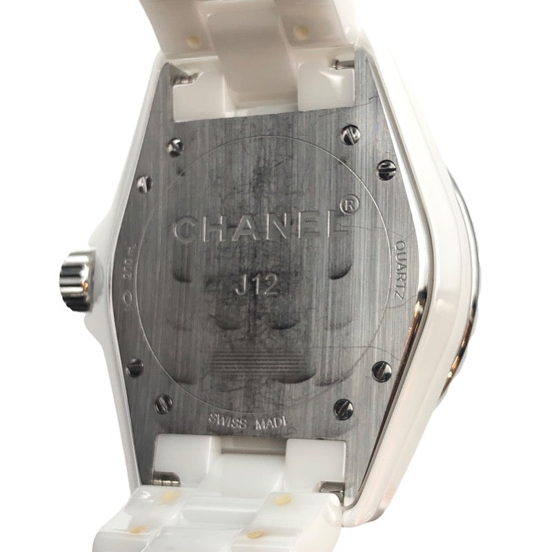 シャネル CHANEL J12 H2430 ホワイト セラミック メンズ 腕時計 | 中古ブランドリユースショップ OKURA(おお蔵)