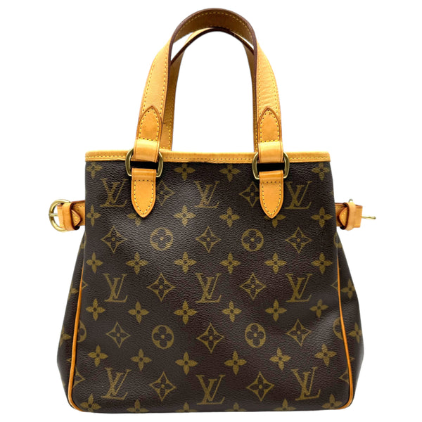 ルイ・ヴィトン LOUIS VUITTON バティニョール M51156 ブラウン モノグラム・キャンバス/レザー  レディース ハンドバッグ