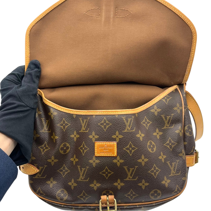 ルイ・ヴィトン LOUIS VUITTON ソミュール30 M42256 モノグラム・キャンバス レディース ショルダーバッグ