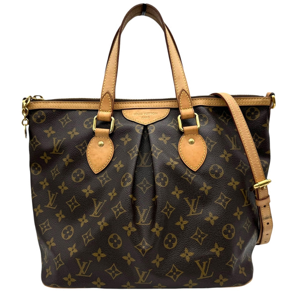 ルイ・ヴィトン LOUIS VUITTON パレルモPM M40145 モノグラム・キャンバス レディース トートバッグ