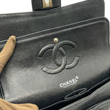 シャネル CHANEL マトラッセ25 A01112 ブラック シルバー金具 キャビアスキン レディース ショルダーバッグ