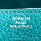 エルメス HERMES リンディ26 X刻印 ブルーパオン シルバー金具 トリヨンクレマンス レディース ショルダーバッグ