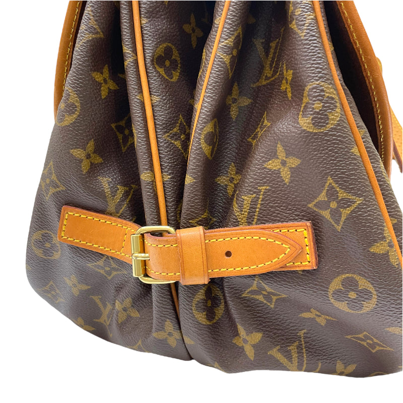 ルイ・ヴィトン LOUIS VUITTON ソミュール35 M42254 ブラウン モノグラム・キャンバス/レザー ユニセックス ショルダー |  中古ブランドリユースショップ OKURA(おお蔵)