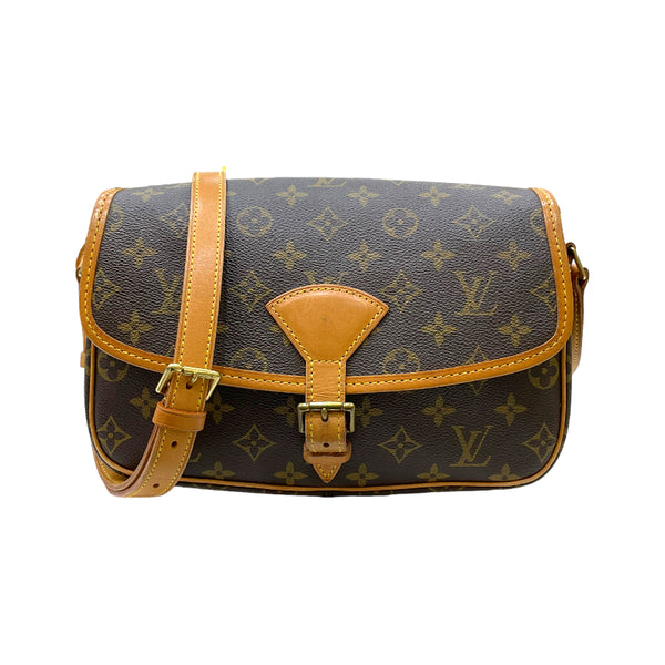 ルイ・ヴィトン LOUIS VUITTON ソローニュ M42250 ブラウン モノグラム 
