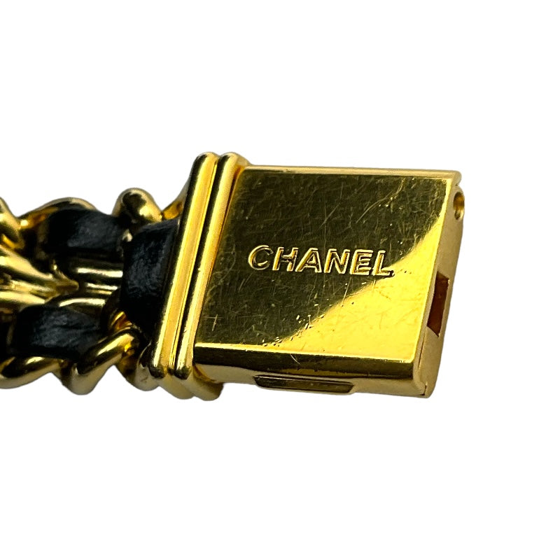 シャネル CHANEL プルミエールL H0001 ブラック ゴールドメッキ レディース 腕時計 | 中古ブランドリユースショップ OKURA(おお蔵)