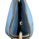 プラダ PRADA ショルダーバッグ スカイブルー レザー レディース ショルダーバッグ