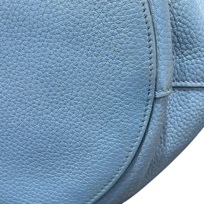 プラダ PRADA ショルダーバッグ スカイブルー レザー レディース ショルダーバッグ