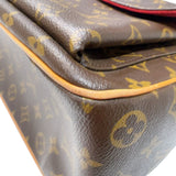 ルイ・ヴィトン LOUIS VUITTON ミュルティプリ・シテ M51162 ブラウン　ゴールド金具 モノグラム レディース ハンドバッグ