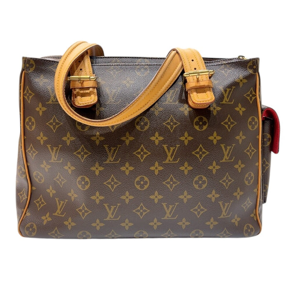 ルイ・ヴィトン LOUIS VUITTON ミュルティプリ・シテ M51162 ブラウン　ゴールド金具 モノグラム レディース ハンドバッグ