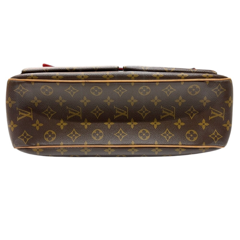 ルイ・ヴィトン LOUIS VUITTON ミュルティプリ・シテ M51162 ブラウン　ゴールド金具 モノグラム レディース ハンドバッグ