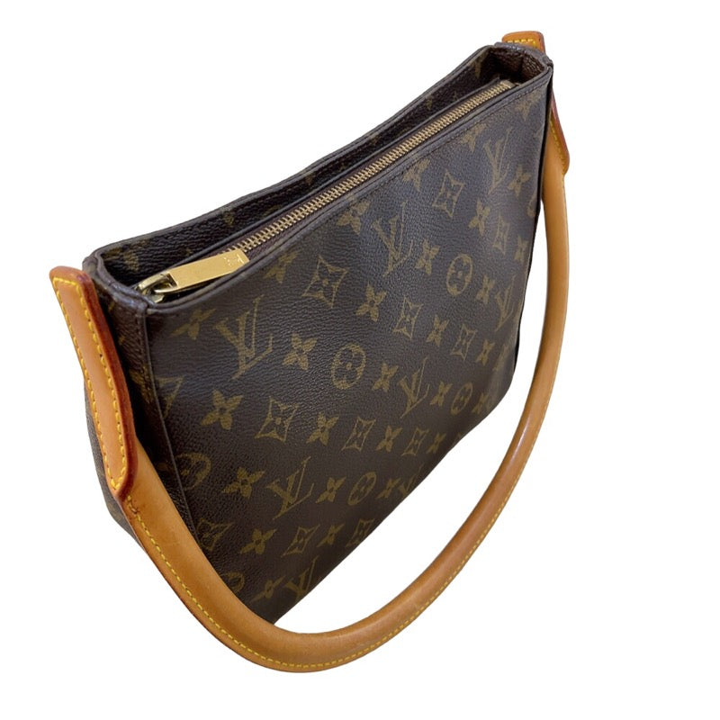 ルイ・ヴィトン LOUIS VUITTON ルーピングMM M51146 ブラウン ゴールド金具 モノグラム レディース ショルダーバッグ |  中古ブランドリユースショップ OKURA(おお蔵)