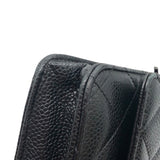 シャネル CHANEL マトラッセチェーンウォレット A33814 キャビアスキン レディース ウォレットチェーン
