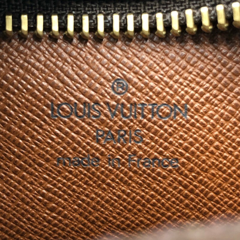 ルイ・ヴィトン LOUIS VUITTON グヌーブ M45266 ブラウン×GD金具 キャンバス レディース ショルダーバッグ