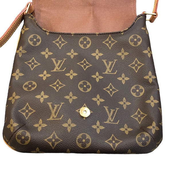 ルイ・ヴィトン LOUIS VUITTON ミュゼット・サルサ ロング M51387 ブラウン モノグラム レディース ショルダーバッグ