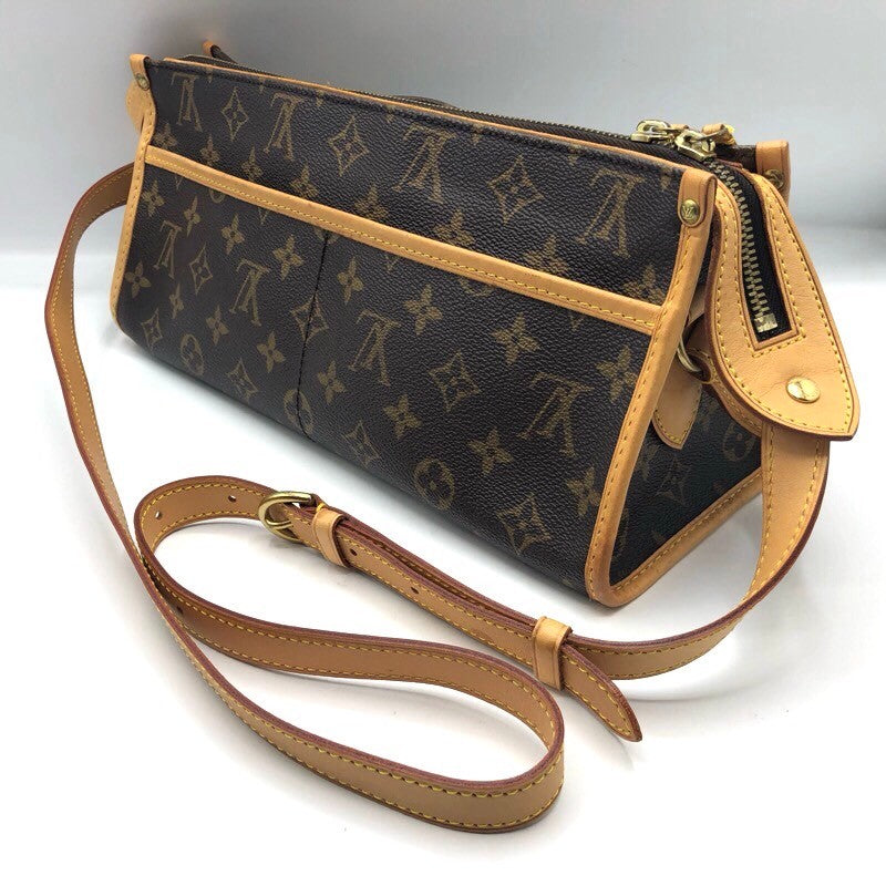 ルイ・ヴィトン LOUIS VUITTON ポパンクール・ロン M40008 ブラウン×GD金具 キャンバス レディース ショルダーバッグ |  中古ブランドリユースショップ OKURA(おお蔵)