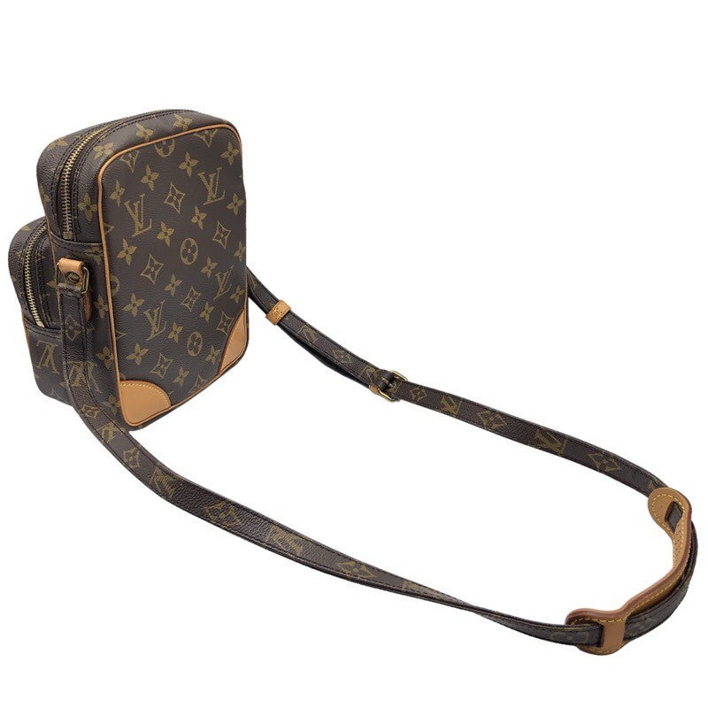 ルイ・ヴィトン LOUIS VUITTON アマゾン M45236 ブラウン×GD金具 キャンバス レディース ショルダーバッグ